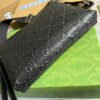 gg Embossed Medium Messenger Bag?Black gg Embossed For Men 12in/31cm gg 696009 1W3CN 1000