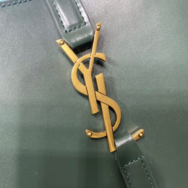 YSSL Le 5 ¨¤ 7 Hobo Bag In Smooth Dark Green For Women 9in/23cm YSL 6572282R20W3045