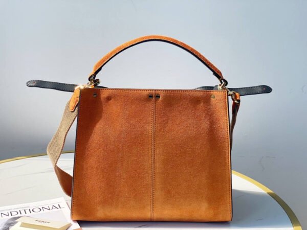 FI Peekaboo X-Lite Tote Medium Brown Bag For Woman 30cm/12in