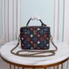 aa7081ba-cf30-45da-b948-59d30918c8d4 LV Vanity PM Bag Game On Monogram Canvas Black By Nicolas Ghesquiere For Women, Women¡¯s Handbags, Shoulder And Crossbody 7.5in/19cm LV M57482