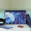 aa7d32a6 LV Gaston Wearable Wallet Monogram Blue For Men, Bags, Shoulder And Crossbody Bags 8.7in/22cm LV M81431