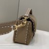 FI Baguette Beige Sheepskin Bag For Woman 27cm/10.5in 8BR600AH96F1F7O