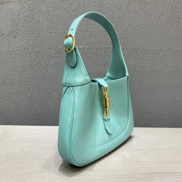 gg Jackie 1961 Small Shoulder Bag Light Blue For Women 10.8in/27.4cm gg ?636709 10O0G 4933