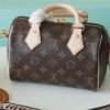 LV Speedy Bandouliere 20 Monogram Canvas Black For Women,  Shoulder And Crossbody Bags 20cm/7.9in LV M46234