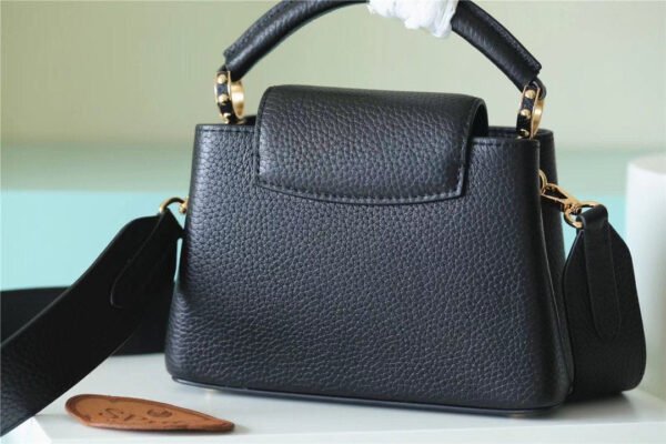 ab96091f LV Capucines BB Taurillon Black For Women, Shoulder And Crossbody Bags 21cm/8.3in LV