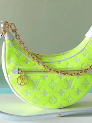 LV Loop Monogram Yellow For Women, Women¡¯s Handbags, Shoulder Bags And Crossbody Bags 9.1in/23cm LV M81484