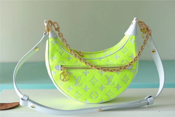 LV Loop Monogram Yellow For Women, Women¡¯s Handbags, Shoulder Bags And Crossbody Bags 9.1in/23cm LV M81484