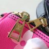 LV Papillon BB Bag Classic Monogram For Women 20cm Midnight Fuchsia LV M59860