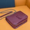 ac83acfa YSSL Niki Wallets On Chain Burgundy For Women 7.5in/19cm