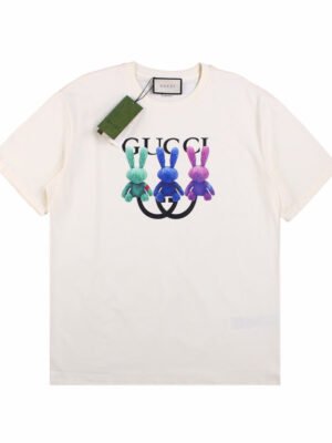 Gucci Bunny Trio T-Shirt (White)