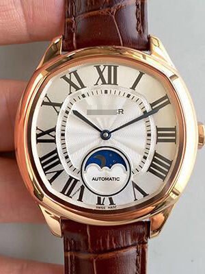 DRIVE DE  MOONPHASE WGNM0008 ROSE GOLD SILVER DIAL