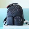 ae6dbf30 LV Multipocket Backpack Monogram Drip Black By Nigo For Men, Bags 40cm LV M45973