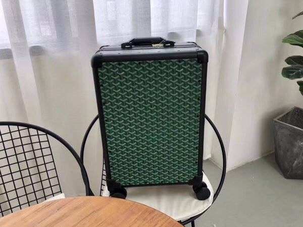 Goyard Rolling Vali Green For Men, LuGucciage 20in/51cm LV