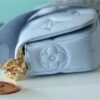 LV Wallet On Strap Bubblegram Monogram In Wallets and Small Leather Goods For Women Bleu Glacier Blue 7.9in/20cm LV M81399