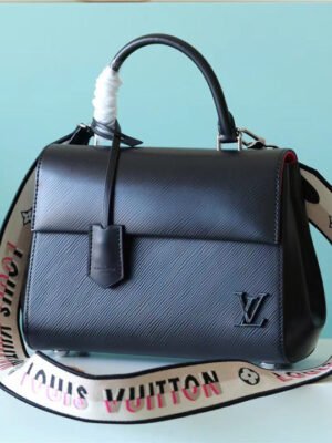 LV Cluny Mini Epi Black For Women,  Shoulder And Crossbody Bags 28cm/11in LV?