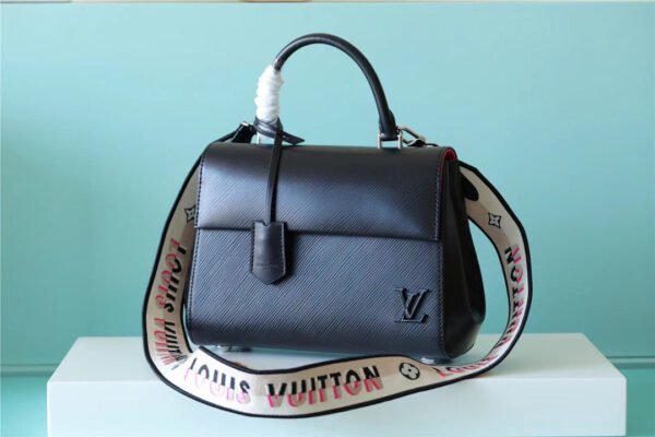 LV Cluny Mini Epi Black For Women,  Shoulder And Crossbody Bags 28cm/11in LV?