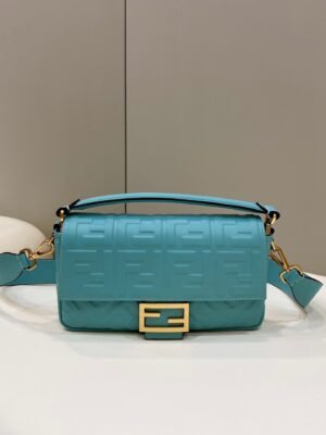FI Baguette Teal For Women, Handbags, Shoulder And Crossbody Bags 10.6in/27cm FF 8BR600