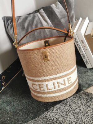 FI x Celine Womens 16 Bucket Bag For Woman 23cm/9in