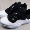 AIR JORDAN 11 CMFT LOW WHITE/BLACK/GHOST GREEN/METALLIC SILVER