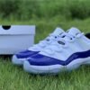 AIR JORDAN 11 LOW PURPLE CONCORD WHITE/BLACK-CONCORD