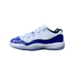 AIR JORDAN 11 LOW PURPLE CONCORD WHITE/BLACK-CONCORD
