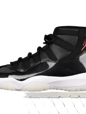 AIR JORDAN 11 RETRO 72-10 BLACK/BLACK/VARSITY RED