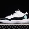 AIR JORDAN 11 RETRO LOW EMERALD WHITE/EMERALD RISE-BLACK