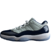 AIR JORDAN 11 RETRO LOW GEORGETOWN GREY MIST/WHITE-MIDNIGHT NAVY
