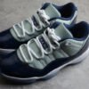 AIR JORDAN 11 RETRO LOW GEORGETOWN GREY MIST/WHITE-MIDNIGHT NAVY