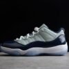 AIR JORDAN 11 RETRO LOW GEORGETOWN GREY MIST/WHITE-MIDNIGHT NAVY