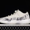 AIR JORDAN 11 RETRO LOW LIGHT BONE/UNIVERSITY RED-SAIL-BLACK