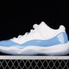 AIR JORDAN 11 RETRO LOW UNC WHITE/WHITE/UNIVERSITY BLUE