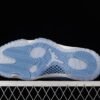 AIR JORDAN 11 RETRO LOW UNC WHITE/WHITE/UNIVERSITY BLUE
