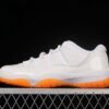 AIR JORDAN 11 RETRO LOW WHITE/BRIGHT CITRUS