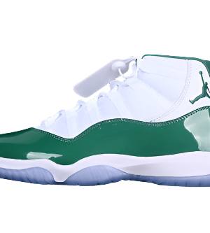 AIR JORDAN 11 RETRO WHITE/GREEN