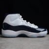 AIR JORDAN 11 RETRO WIN LIKE 82 WHITE/MIDNIGHT NAVY-UNIVERSITY BLUE