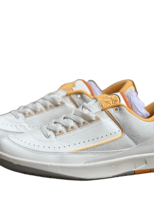 Air Jordan 2 Low Grey/White/Orange