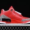 AIR JORDAN 3 BLACK/RED/GREY