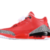 AIR JORDAN 3 BLACK/RED/GREY