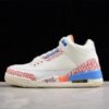 AIR JORDAN 3 MR TRIPLE DOUBLE PE WHITE/RED/BLUE