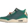 AIR JORDAN 3 RETRO BICOASTAL/BLACK/MALACHITE/FOSSIL
