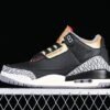 AIR JORDAN 3 RETRO BLACK/FIRE RED/METALLIC GOLD/CEMENT GREY