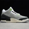 AIR JORDAN 3 RETRO CHLOROPHYLL LIGHT SMOKE GREY/CHLOROPHYLL/BLACK-WHITE-SAIL