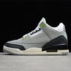 AIR JORDAN 3 RETRO CHLOROPHYLL LIGHT SMOKE GREY/CHLOROPHYLL/BLACK-WHITE-SAIL