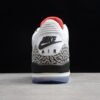AIR JORDAN 3 RETRO FREE THROW LINE WHITE CEMENT WHITE/BLACK