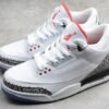 AIR JORDAN 3 RETRO FREE THROW LINE WHITE CEMENT WHITE/BLACK