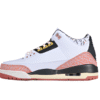 AIR JORDAN 3 RETRO GS WHITE/ANTHRACITE/RED STARDUST/SAIL/SATURN GOLD
