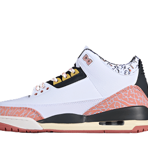 AIR JORDAN 3 RETRO GS WHITE/ANTHRACITE/RED STARDUST/SAIL/SATURN GOLD