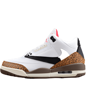 AIR JORDAN 3 RETRO HIGH OG AJ3 WHITE/BROWN/BLACK