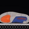 AIR JORDAN 3 RETRO KNICKS WHITE/OLD ROYAL-UNIVERSITY ORANGE-TECH GREY